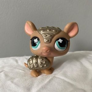 Littlest Pet Shop # 638 Armadillo LPS